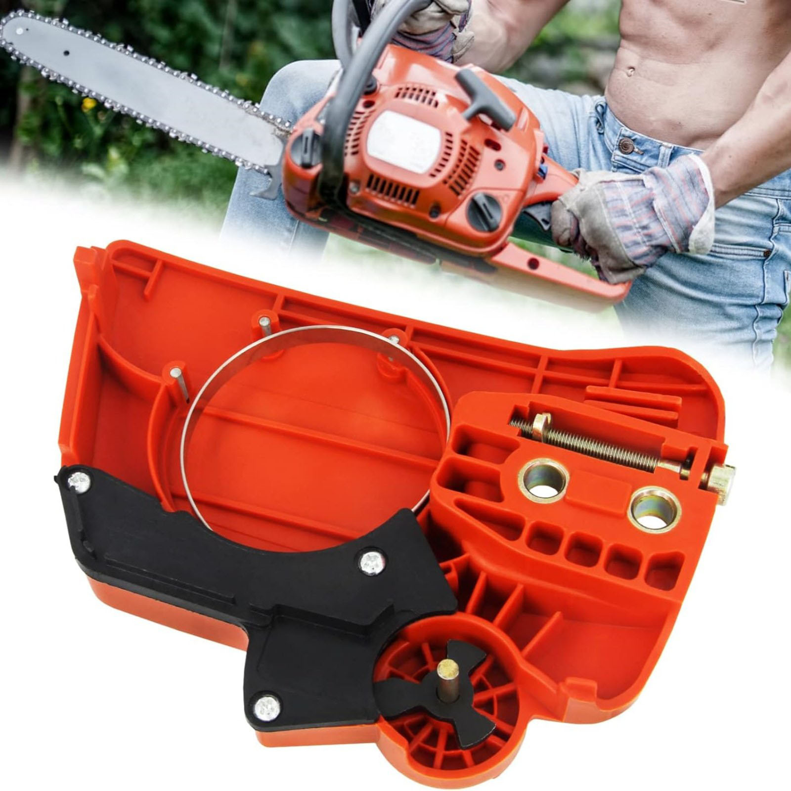 Husqvarna Chainsaw 120 Mark Ii - 525628901 بالمنشار مخلب سلسلة غطاء الفرامل
