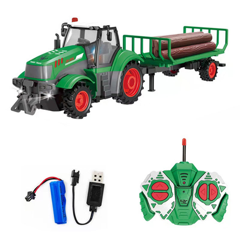 Agriculture Farming For Kids - 1:24 RC سيارة 27MHZ راديو التحكم