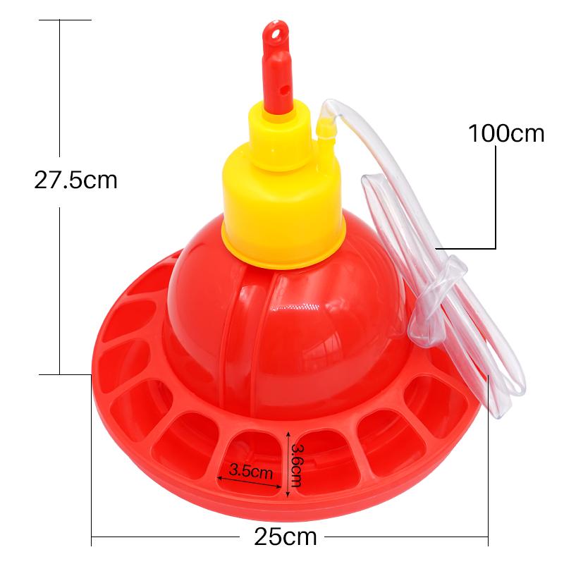 Chicken Nipple Drinker - 1 مجموعة الدجاج بطة أوزة اللاحم