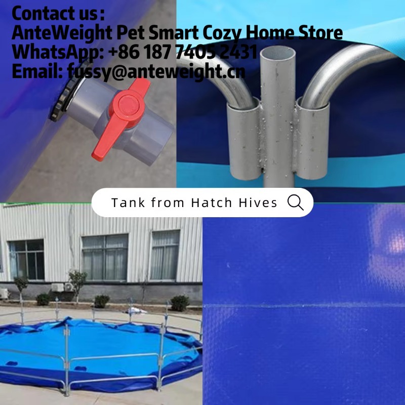 معدات تربية الأحياء المائية لع - مراجعة Farm Pond Liner وسعره
