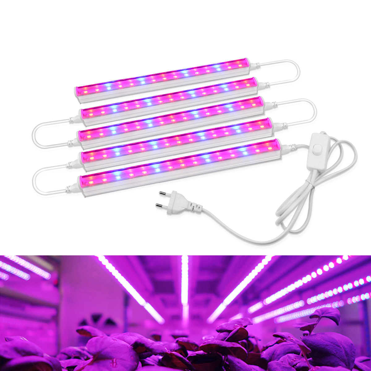 شريط إضاءة نباتي LED كامل الطي - مراجعة Hydroponic Nft Channel وسعره