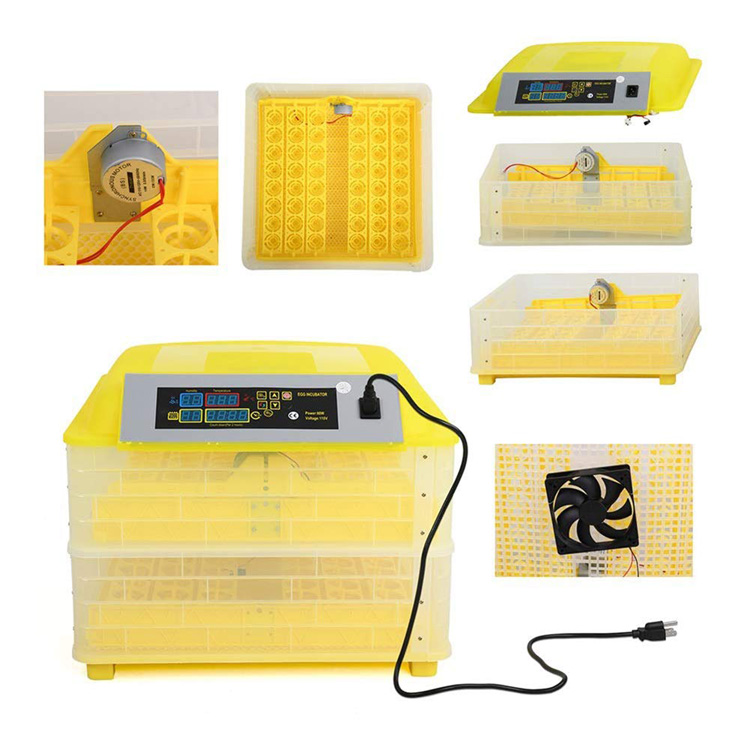 حاضنة بيض دجاج أوتوماتيكية بال - مراجعة Poultry Incubator وسعره