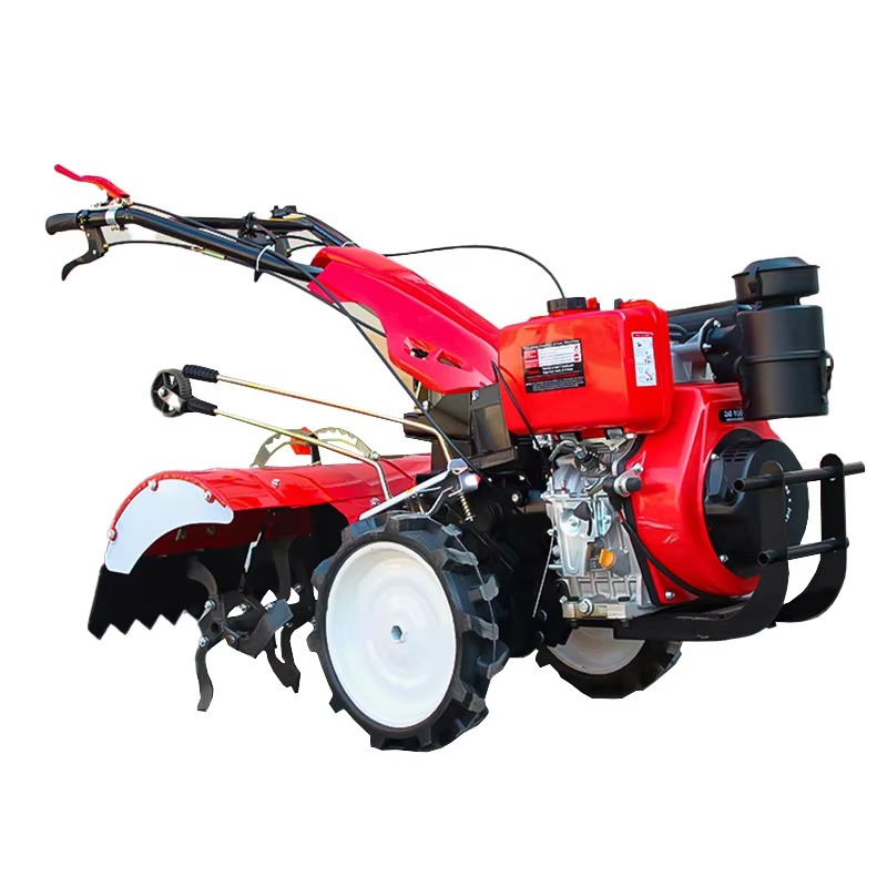 محراث دوار يدوي للحدائق والزرا - مراجعة Agriculture Farming Tractor وسعره