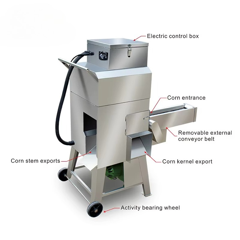 آلة متعددة الوظائف لتقشير الذر - مراجعة Corn Sheller Machine وسعره