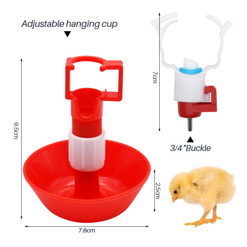 5/10/20 قطعة التلقائي الدجاج ا - مراجعة Chicken Nipple Drinker وسعره