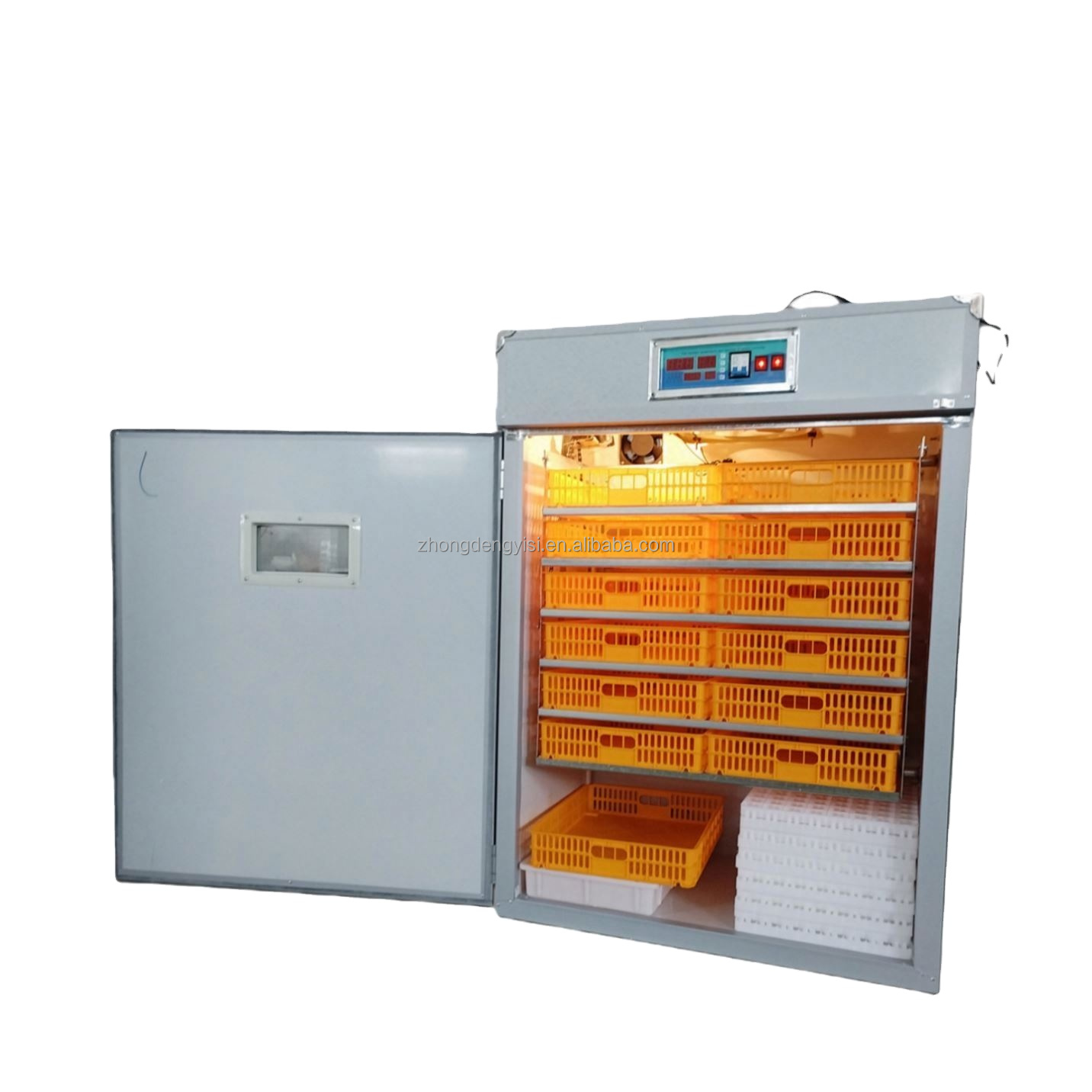 حاضنة بيض كبيرة السعة لتربية ا - مراجعة Poultry Incubator وسعره