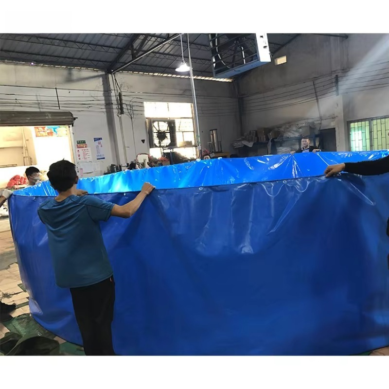 حوض سمك بسعة 15,000 لتر، قطر 4 - مراجعة Farm Pond Liner وسعره