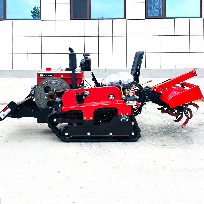 جرار زراعي مجنزر صغير عالي الك - مراجعة Agriculture Farming Tractor وسعره